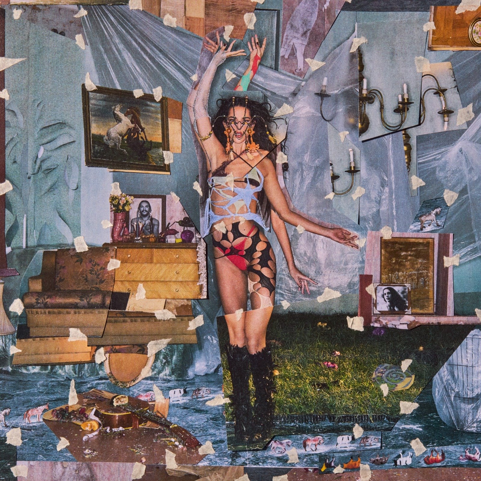 Marina Sena homenageia dois artistas na capa de seu terceiro álbum