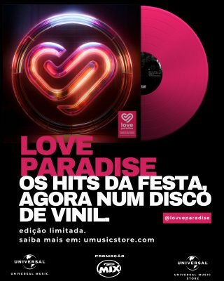 Love Paradise: festa icônica da cena eletrônica ganha vinil com edição limitada
