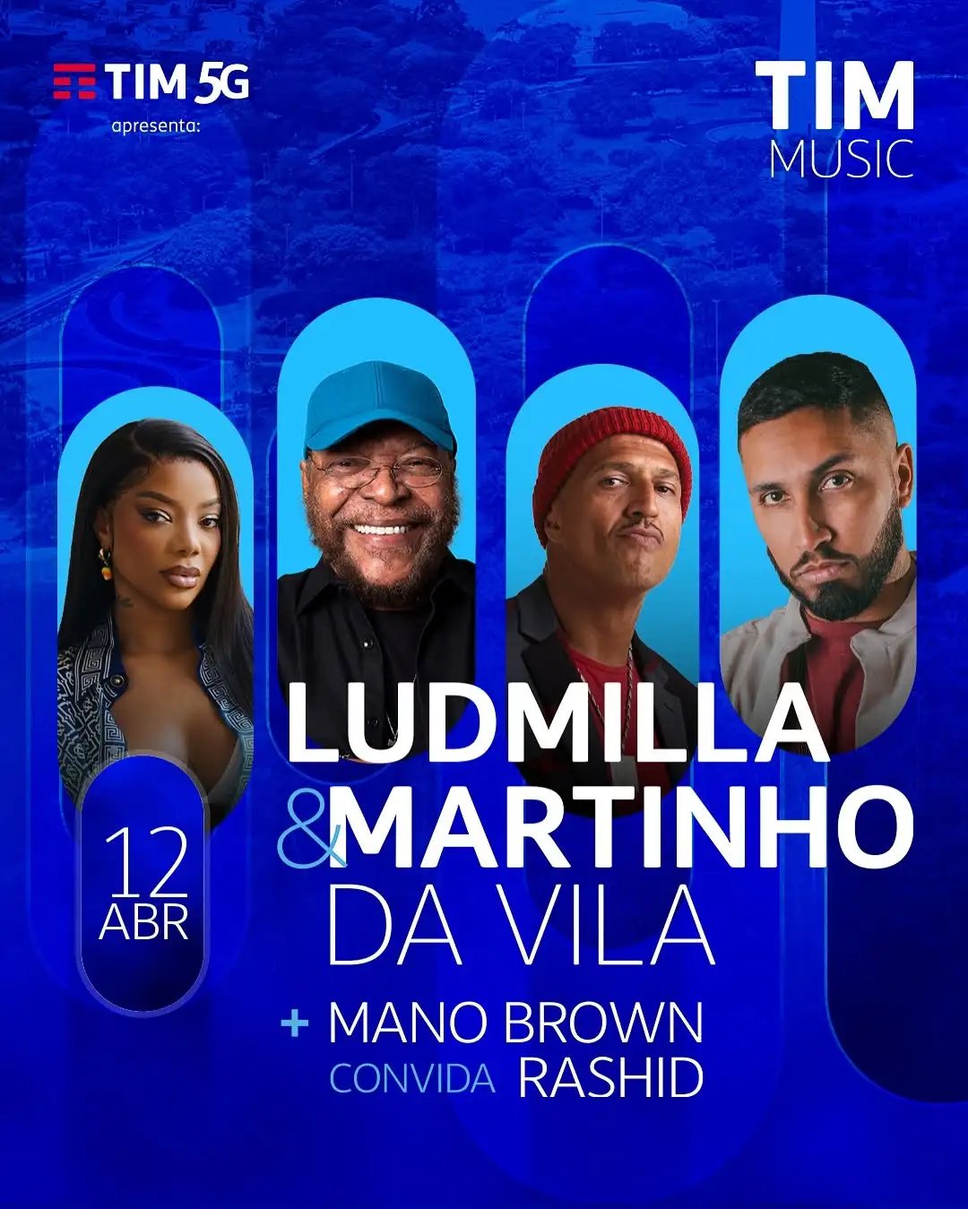 Saiba como retirar ingressos para o TIM Music 2025, com shows de Ivete, IZA, Ludmilla e mais